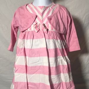 chloe louise pink dress/jacket